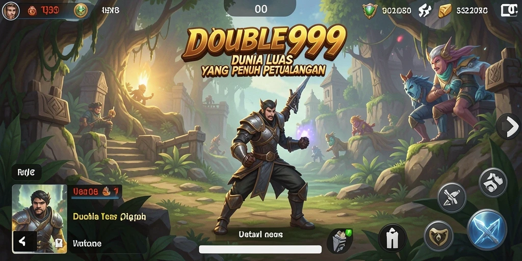 Gameplay seru dan penuh petualangan dalam DOUBLE999.