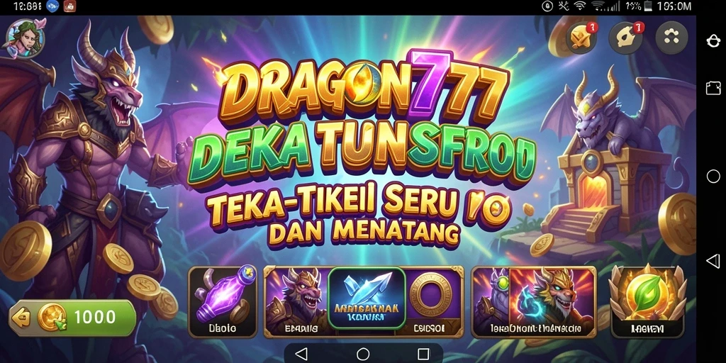 Tangkapan layar gameplay DRAGON777 menunjukkan keseruan teka-teki yang menantang.