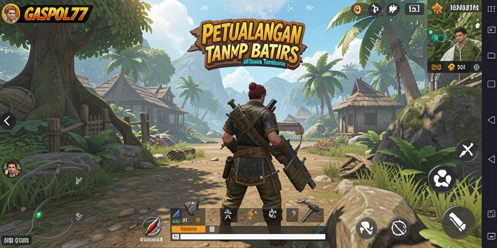 Tampilan menarik dari gameplay GASPOL77 dalam dunia terbuka.