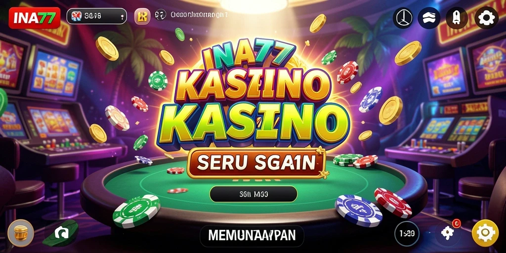 Screenshot utama INA777 menampilkan gameplay Kasino yang menarik dan mengesankan.