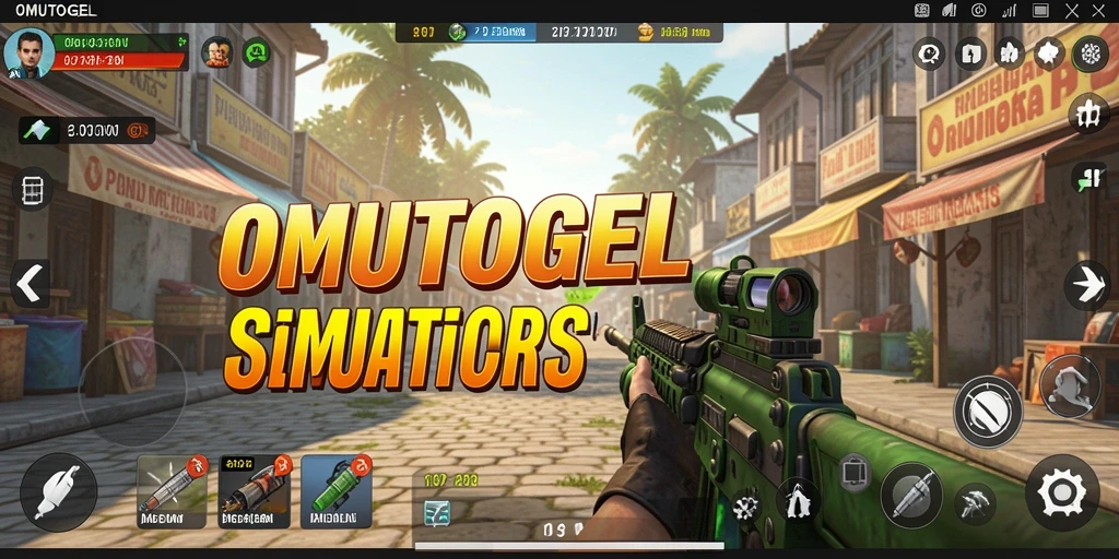 Tampilan gameplay seru dan interaktif OMUTOGEL.